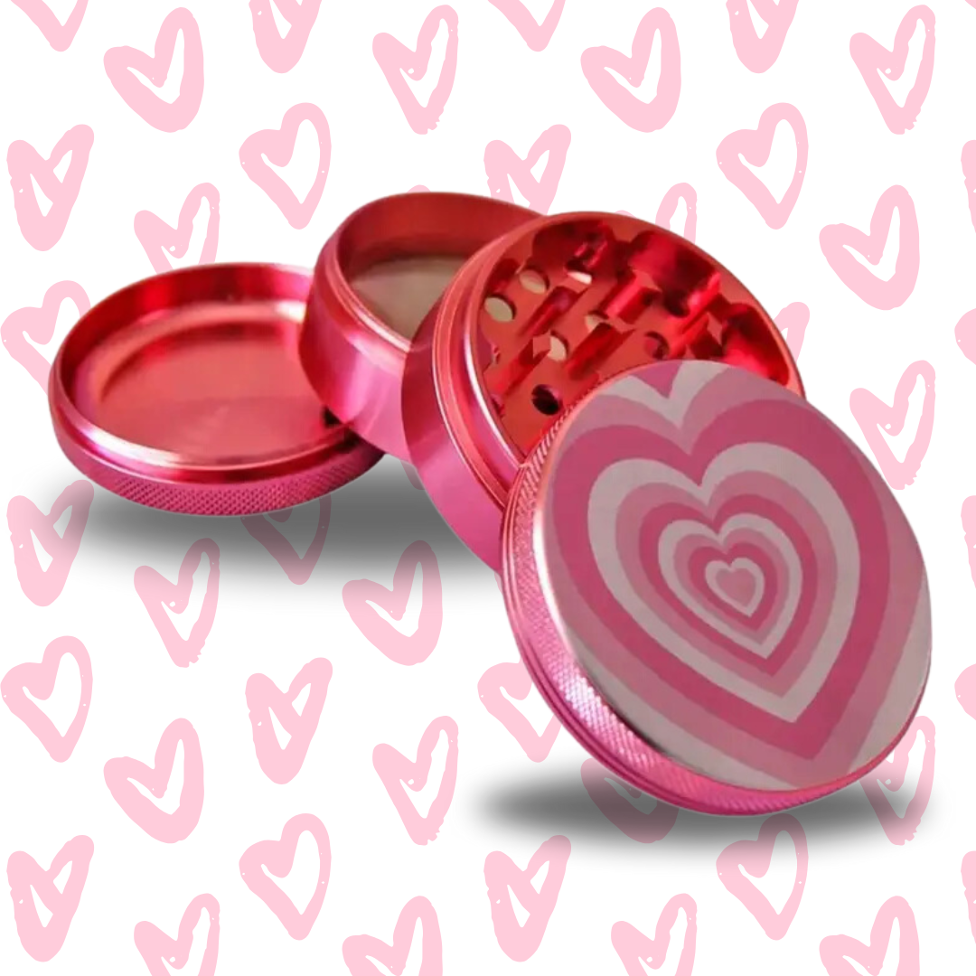 Pink Heart Grinder