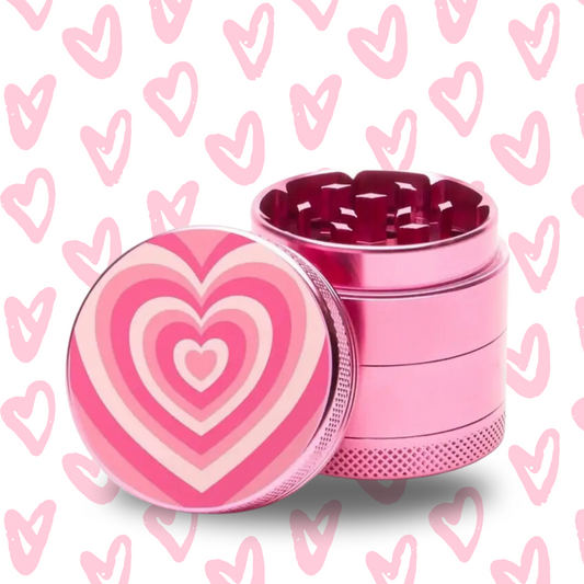 Pink Heart Grinder