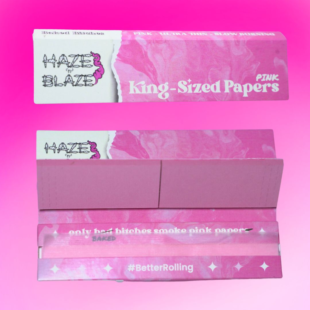 Haze N' Blaze x Baked Bitches Rolling Paper